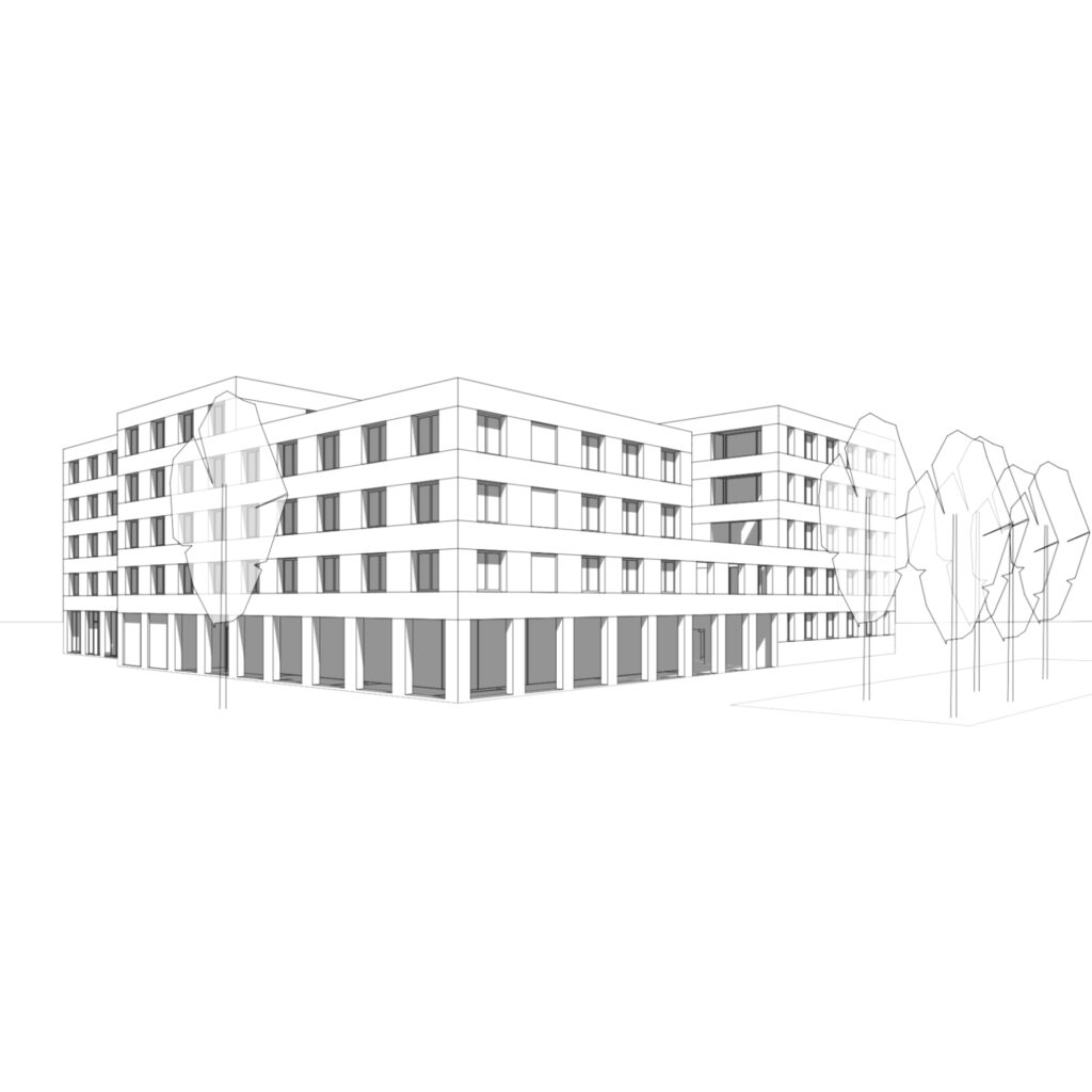 Perspektive Strassenseite